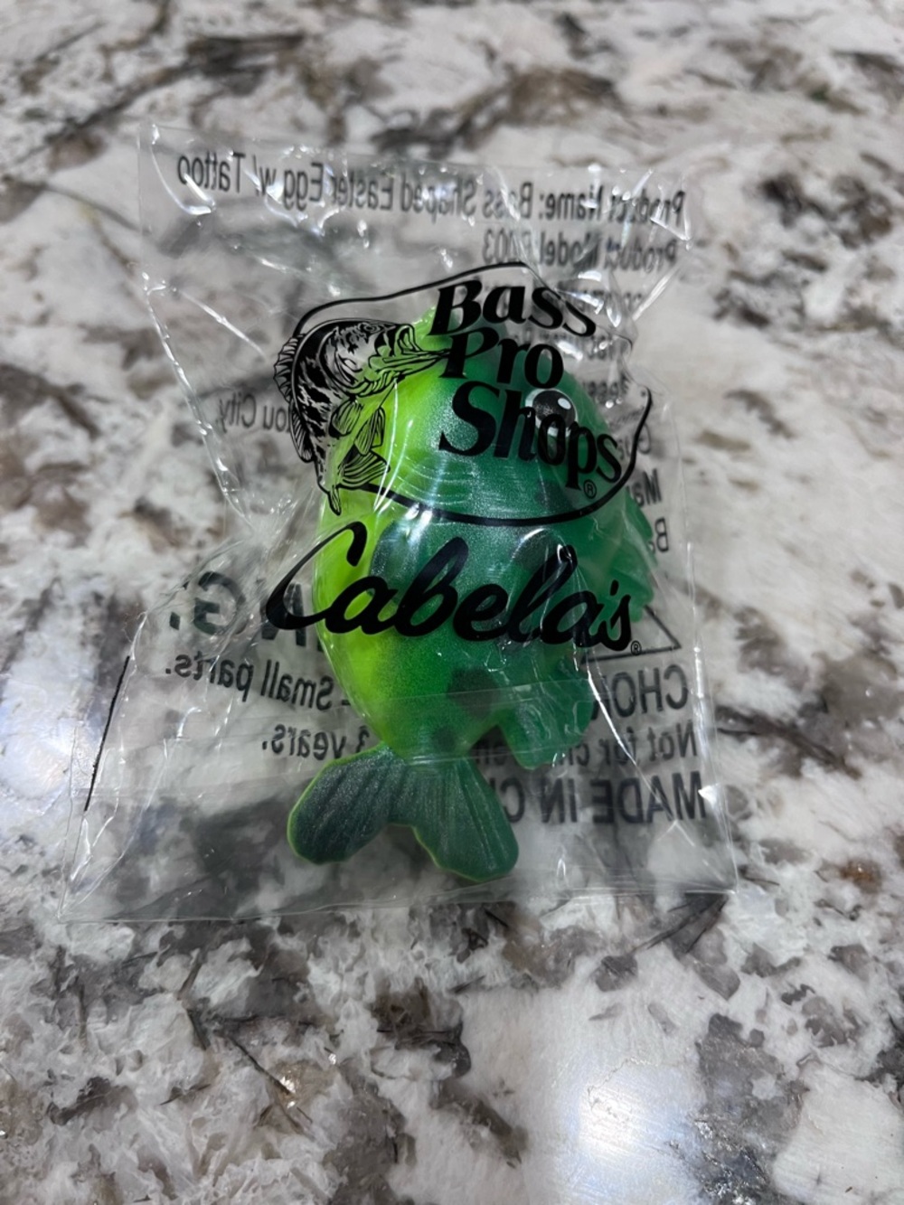 Bass Pro Shops 2026 Easter Egg with tattoo